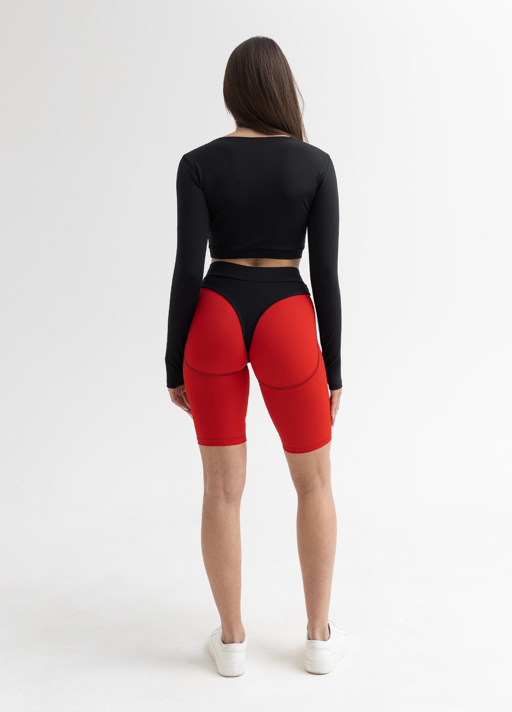 Красный демисезонный комплект (рашгард, шорты) NOVA VEGA