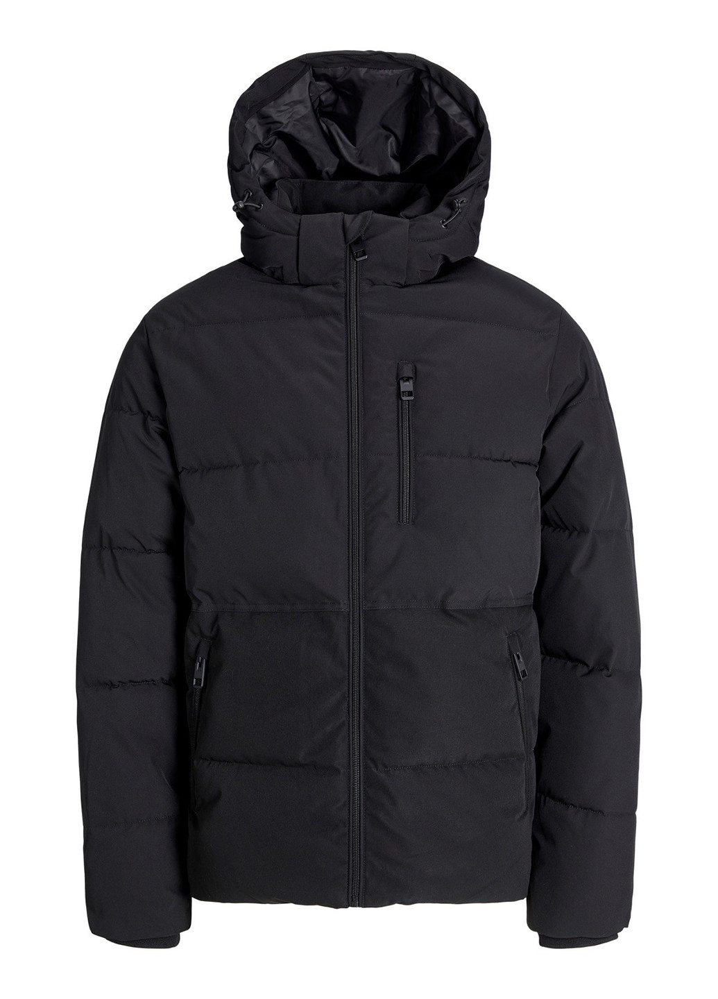 Чорна демісезонна куртка Jack & Jones