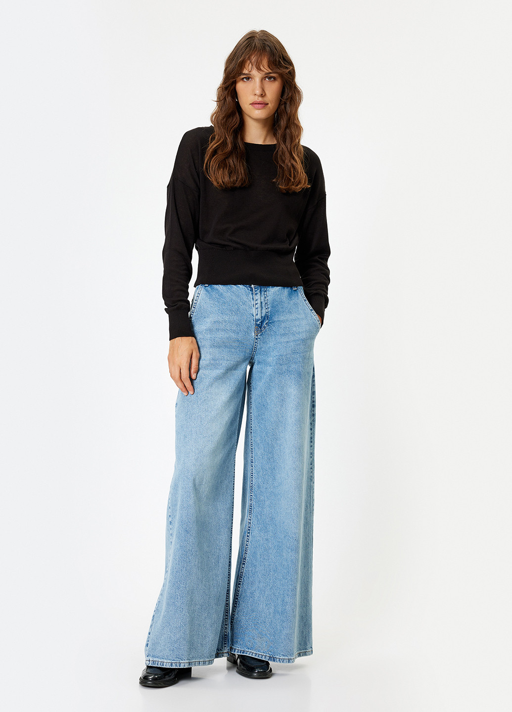 Черный демисезонный джемпер джемпер KOTON