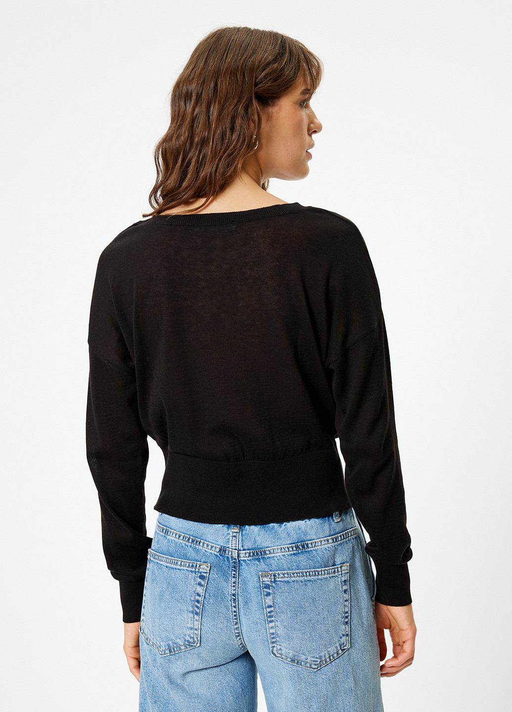 Черный демисезонный джемпер джемпер KOTON