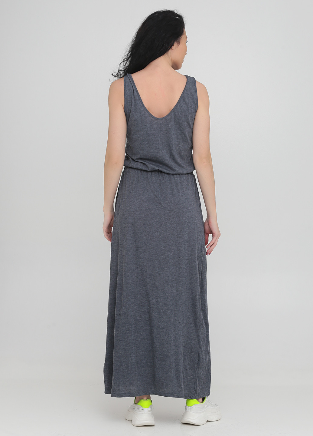 Сіра кежуал сукня Sisters Point меланжева