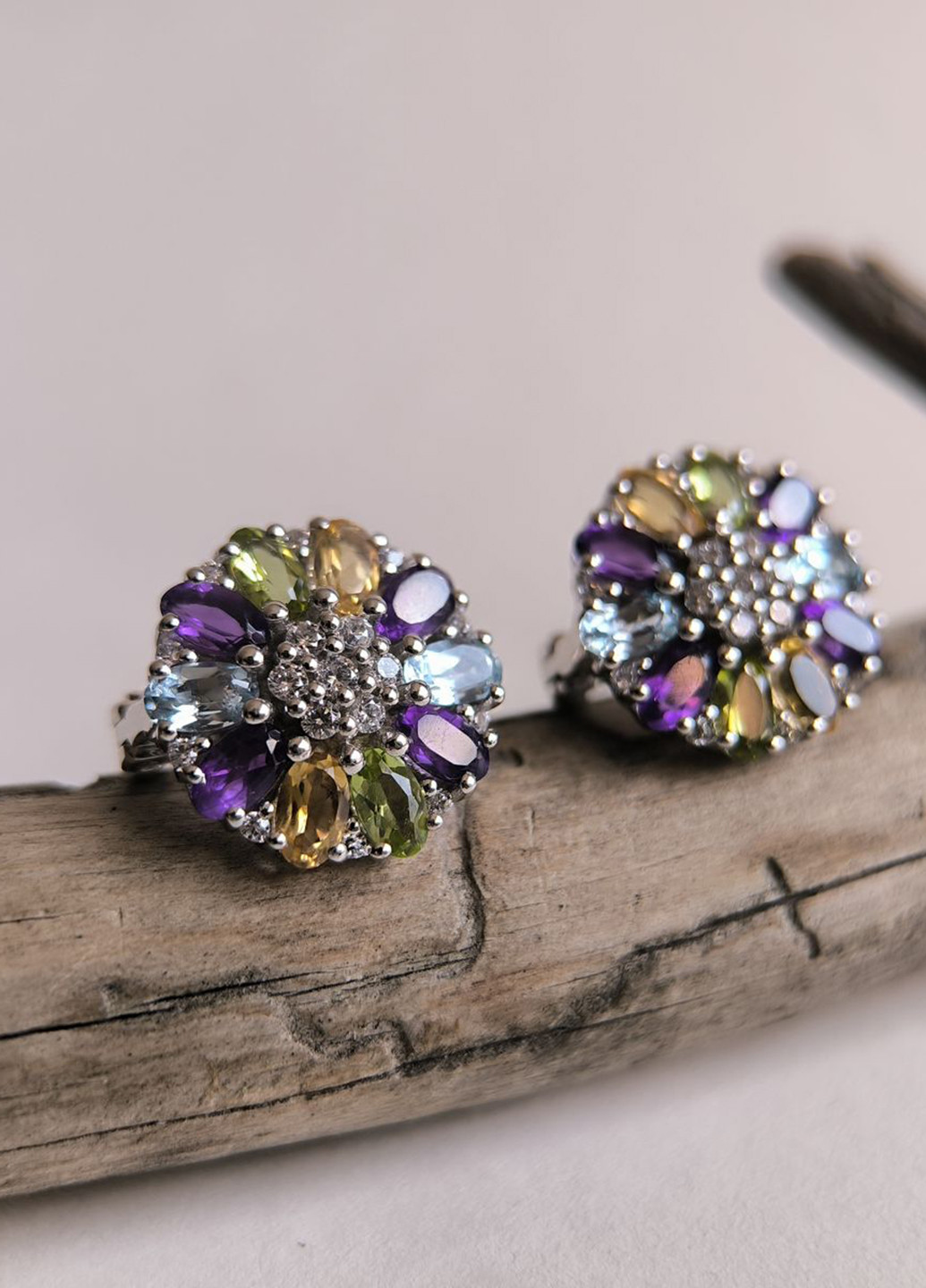 Серьги Silver Flame (353782460)