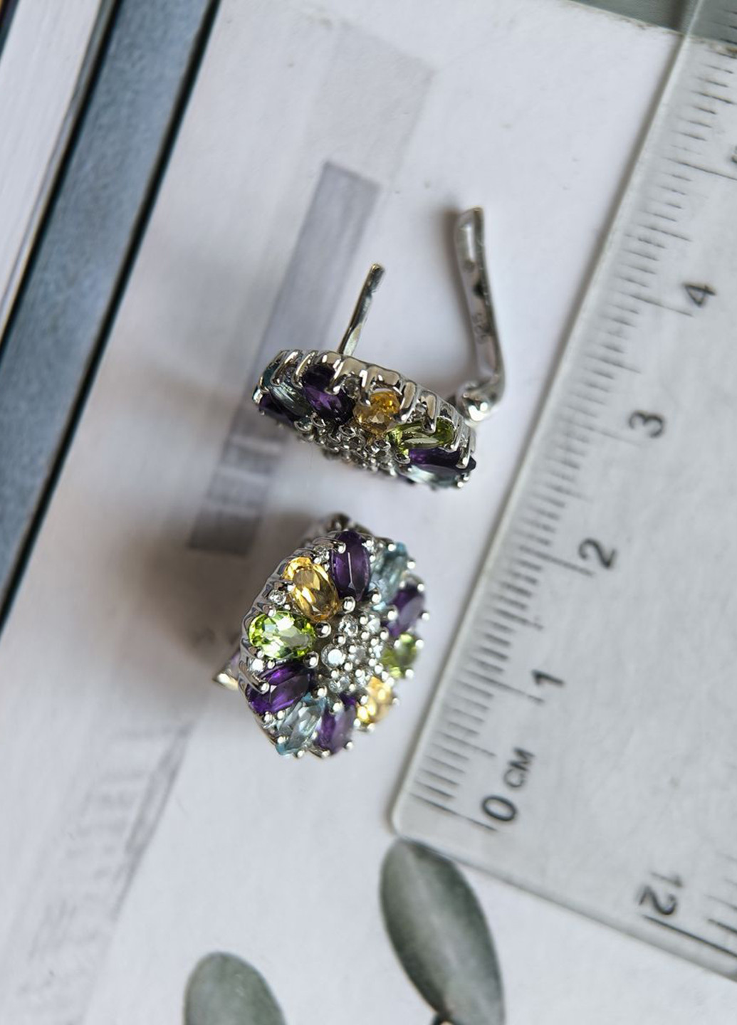 Серьги Silver Flame (353782460)