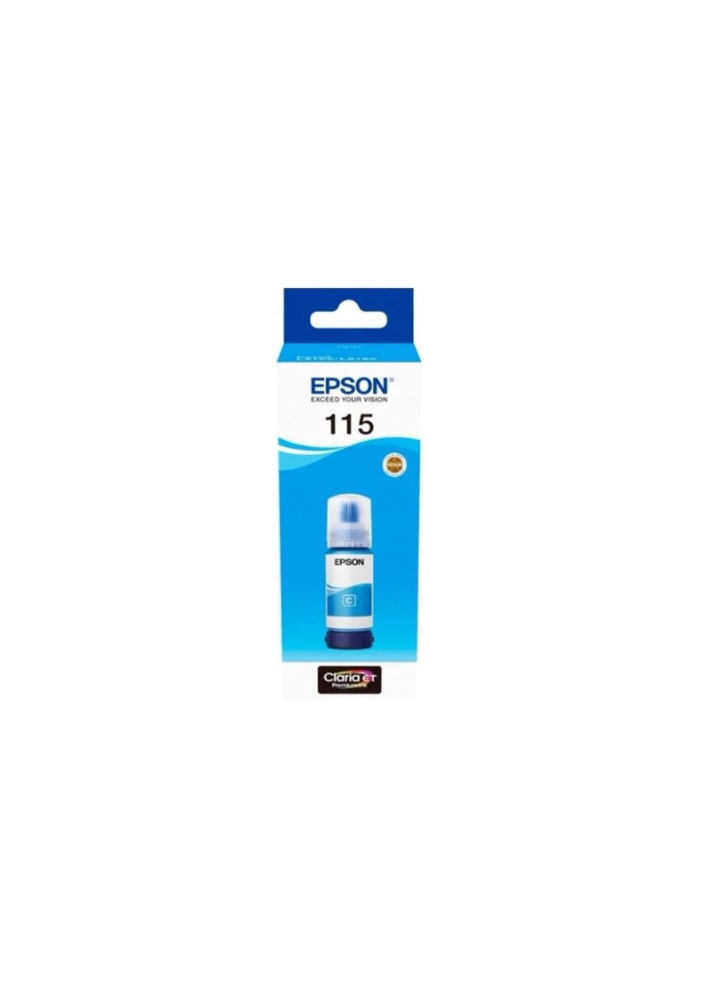 Контейнер з чорнилом (C13T07D24A) Epson 115 EcoTank Cyan (247485637)