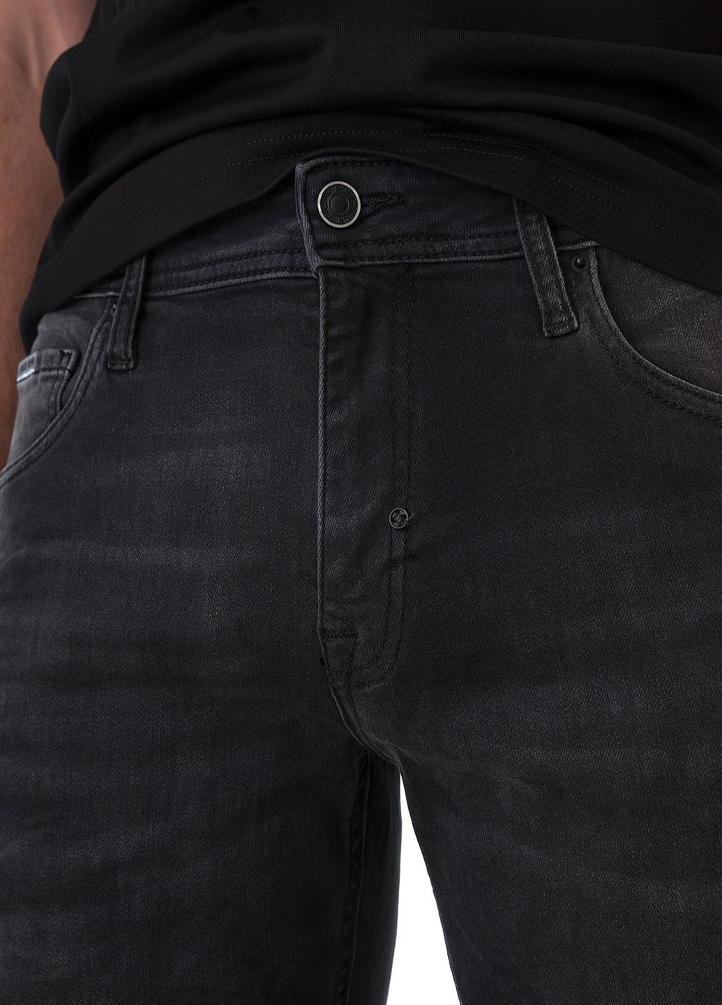Серые демисезонные джинсы Antony Morato