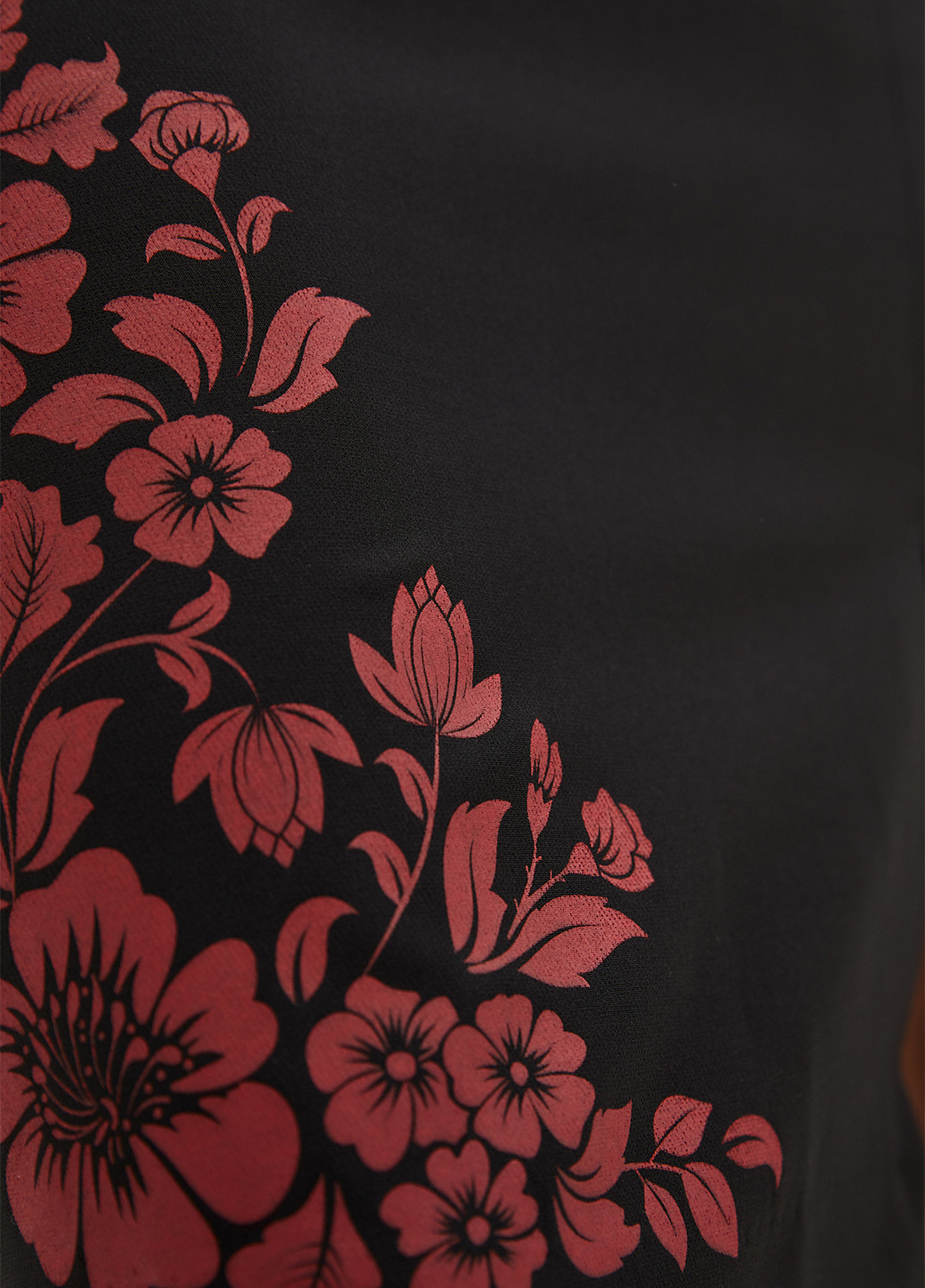 Чорна кежуал сукня футляр Arefeva з квітковим принтом