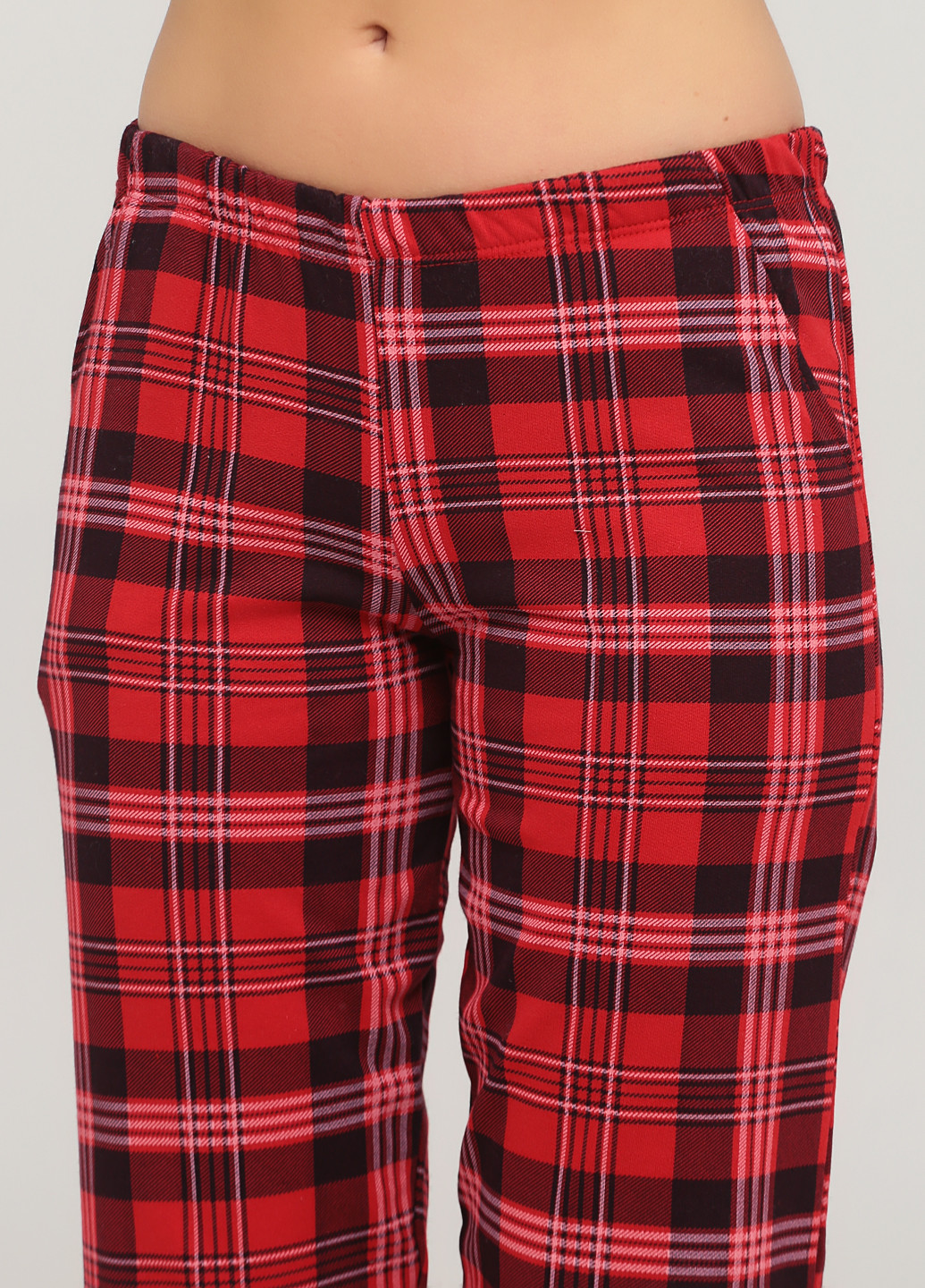 Червона всесезон піжама (реглан, штани, маска) реглан + брюки Lucci