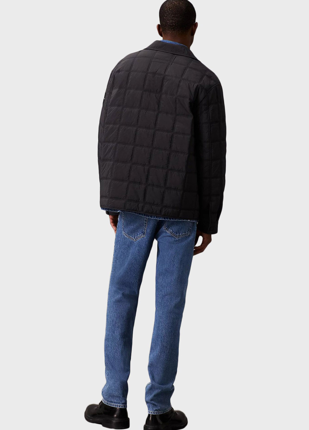 Чорна демісезонна вітрівка Calvin Klein Jeans