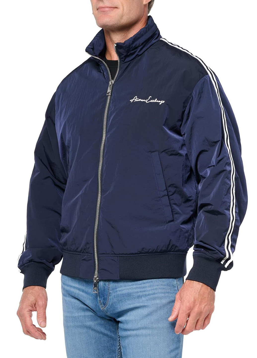 Бомбер Armani Exchange на блискавці (302438193)