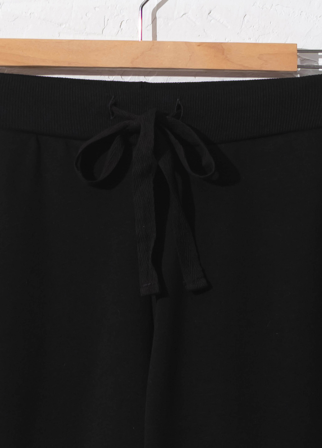 Черные спортивные демисезонные прямые брюки LC Waikiki