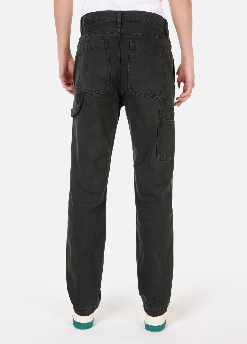 Темно-серые демисезонные прямые джинсы Colin's