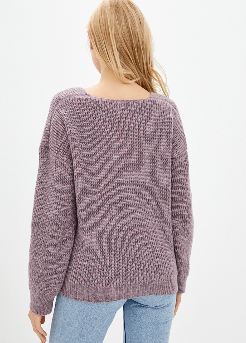 Лиловый демисезонный пуловер пуловер Sewel