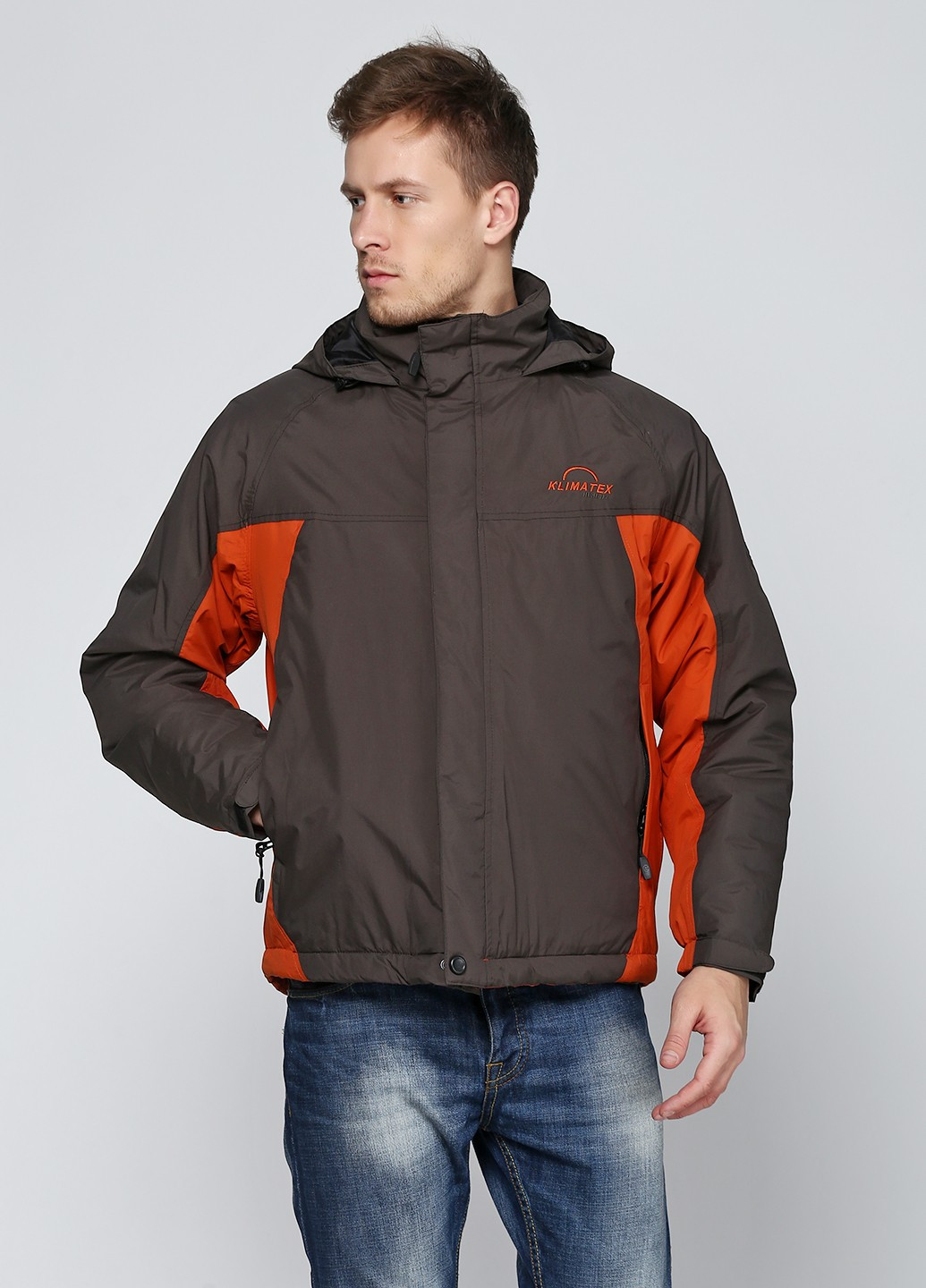 Темно-серая зимняя куртка Klimatex