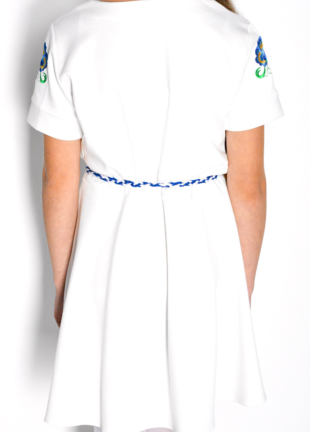 Белое платье ЕтноМодерн (251304192)
