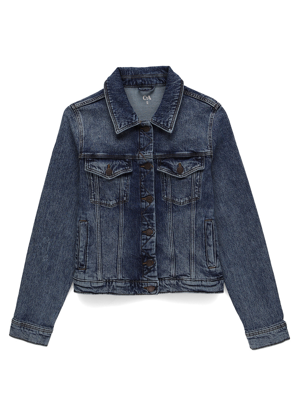 Голубая демисезонная куртка C&A