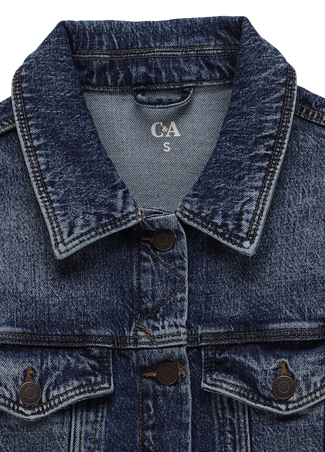 Голубая демисезонная куртка C&A