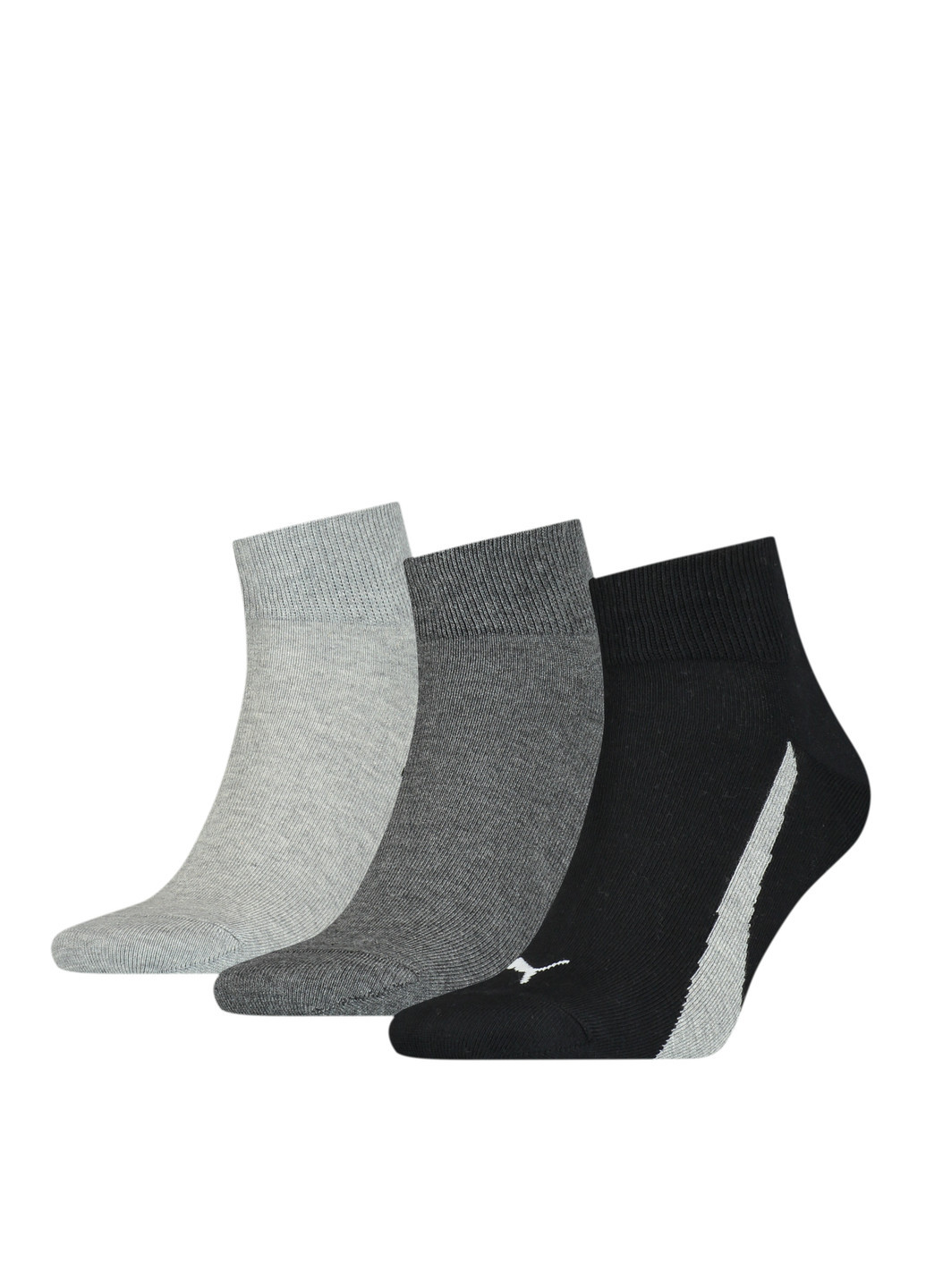 Шкарпетки Unisex Lifestyle Quarter Socks 3 pack Puma (252481365)