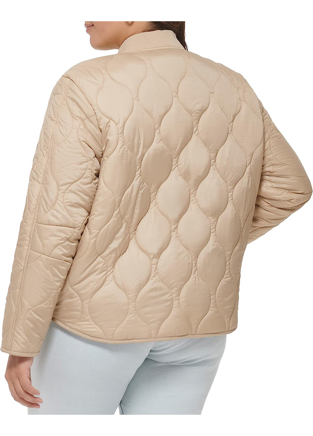 Бежевая демисезонная куртка Levi's