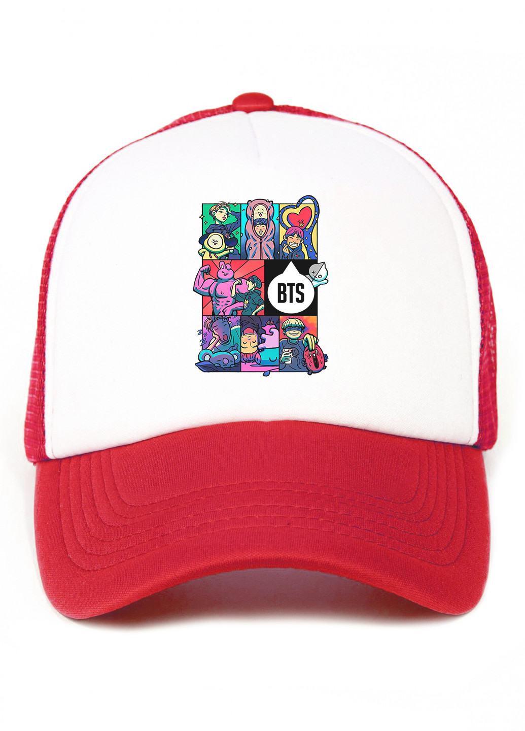 Кепка Тракер детская BTS (БТС) (33404-1078) MobiPrint (220824434)