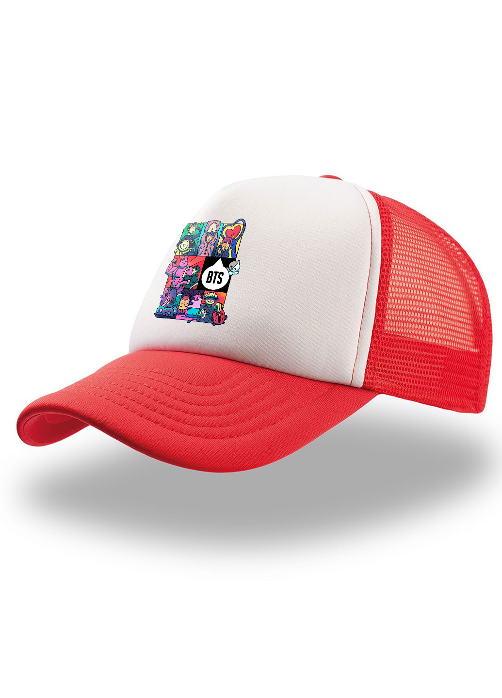 Кепка Тракер детская BTS (БТС) (33404-1078) MobiPrint (220824434)