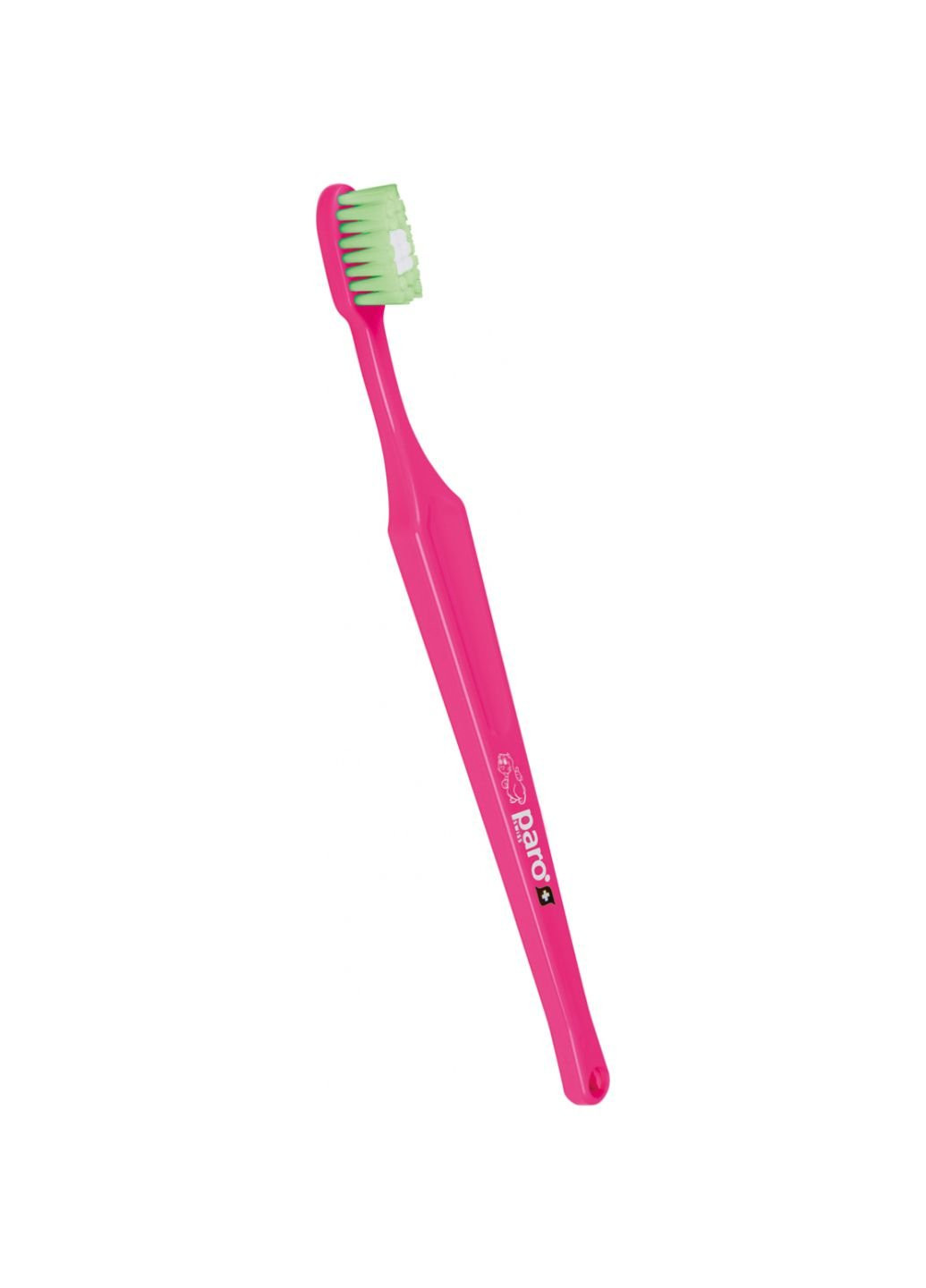 Дитяча зубна щітка Baby Brush Дуже м'яка Рожева (7610458007495-pink) Paro Swiss (254084526)