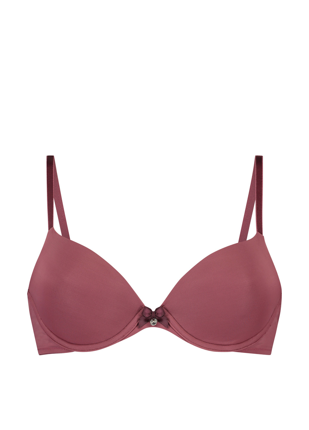 Тёмно-лиловый бюстгальтер Hunkemoller с косточками полиамид