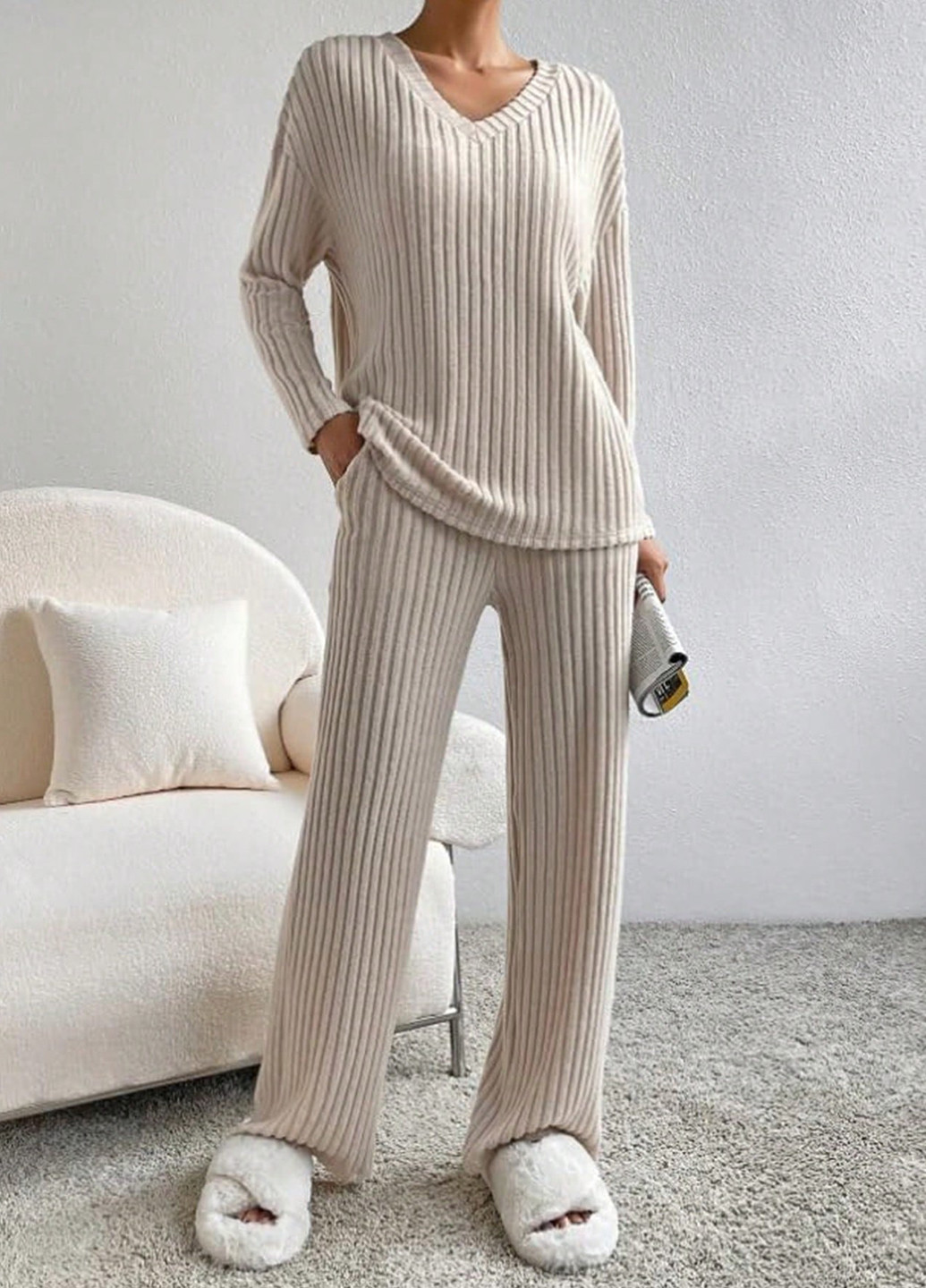 Костюм (лонгслів, штани) SHEIN (343353697)