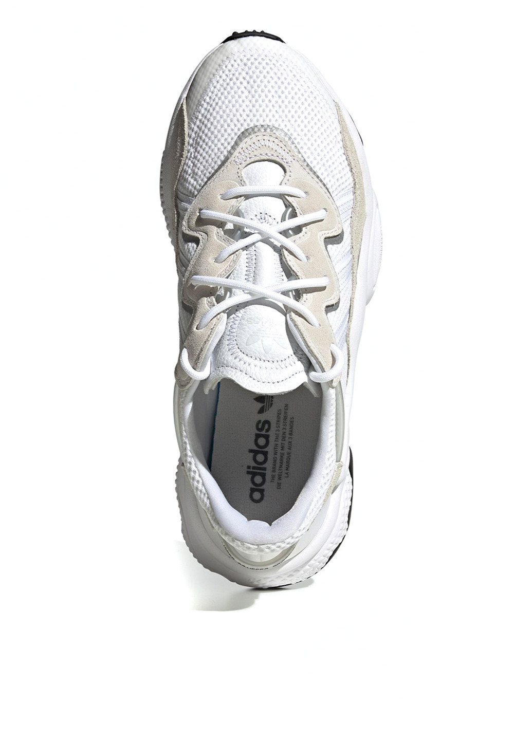 Белые всесезонные кроссовки adidas OZWEEGO