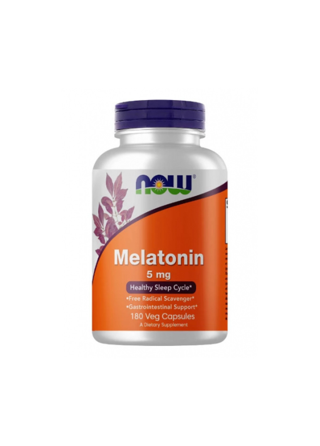 Добавка для сну Melatonin 5mg (180 caps) Now Foods (253541722)