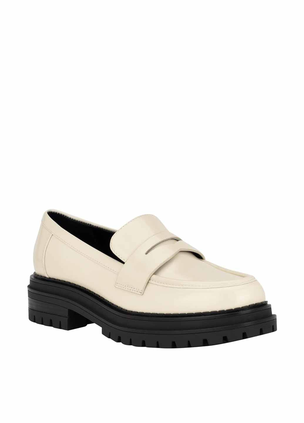 Calvin Klein Туфли лоферы молочный з искусственная кожа, сша — демисезон (366560998)