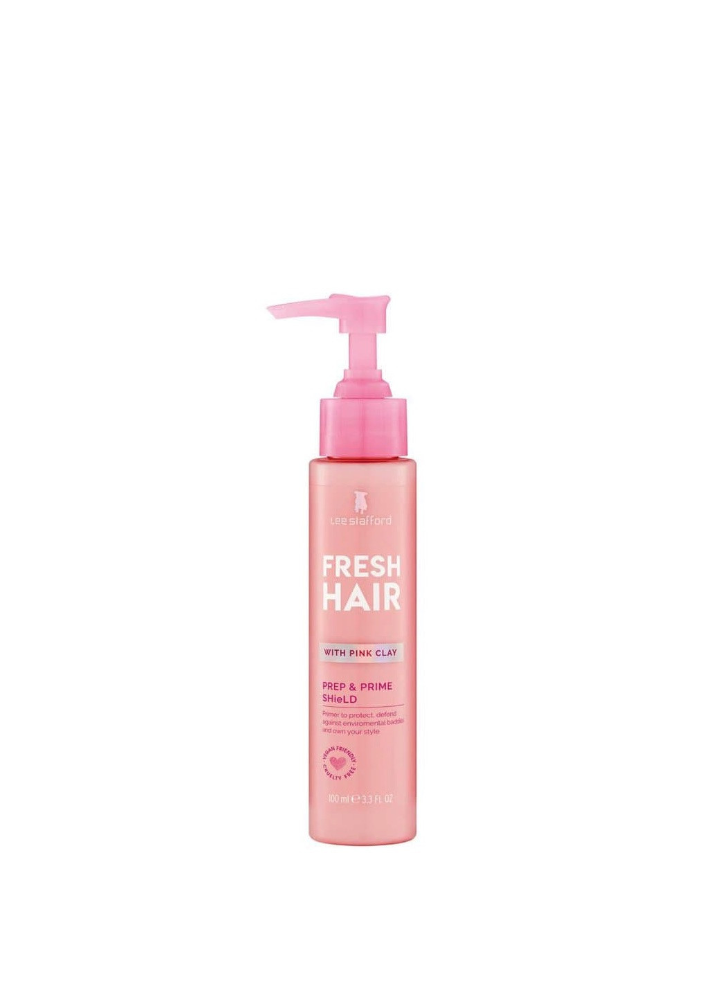 Защитный праймер для волос с розовой глиной Fresh Hair Prep & Prime Weightless Shield 100 мл Lee Stafford (219913392)