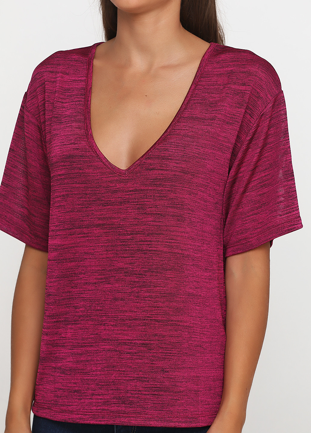 Пурпурная летняя блуза Supertrash