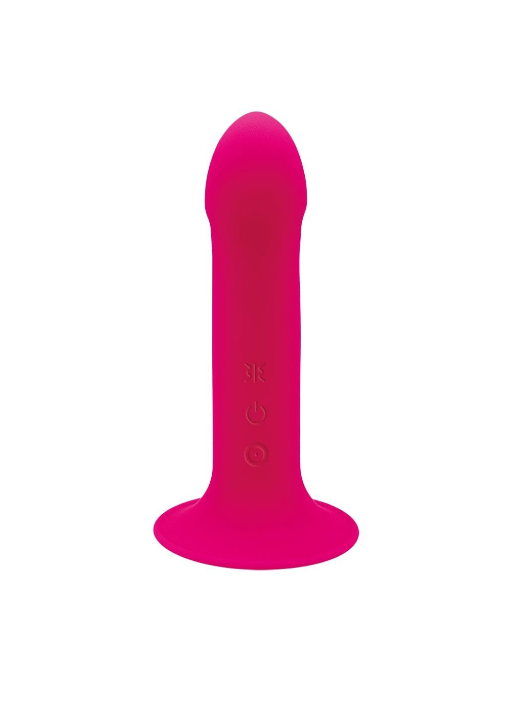 Дилдо с вибрацией Hitsens 2 Pink, отлично для страпона, макс диаметр 4см, длина 17,2см Adrien Lastic (251963961)
