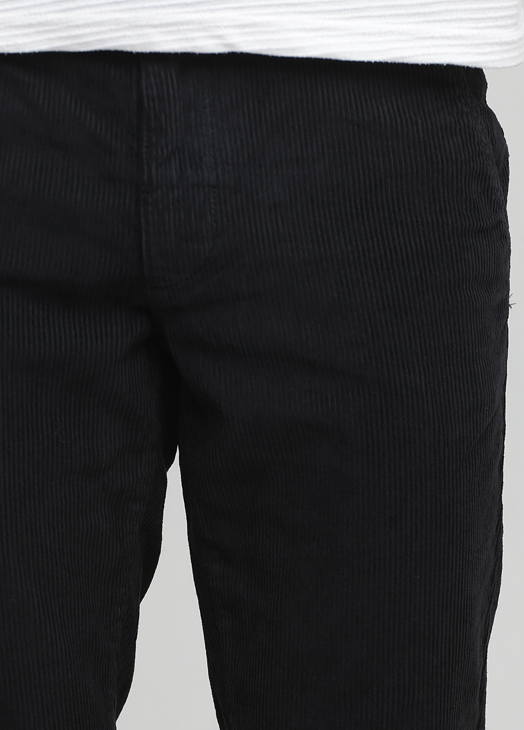 Черные кэжуал демисезонные зауженные брюки Lerros