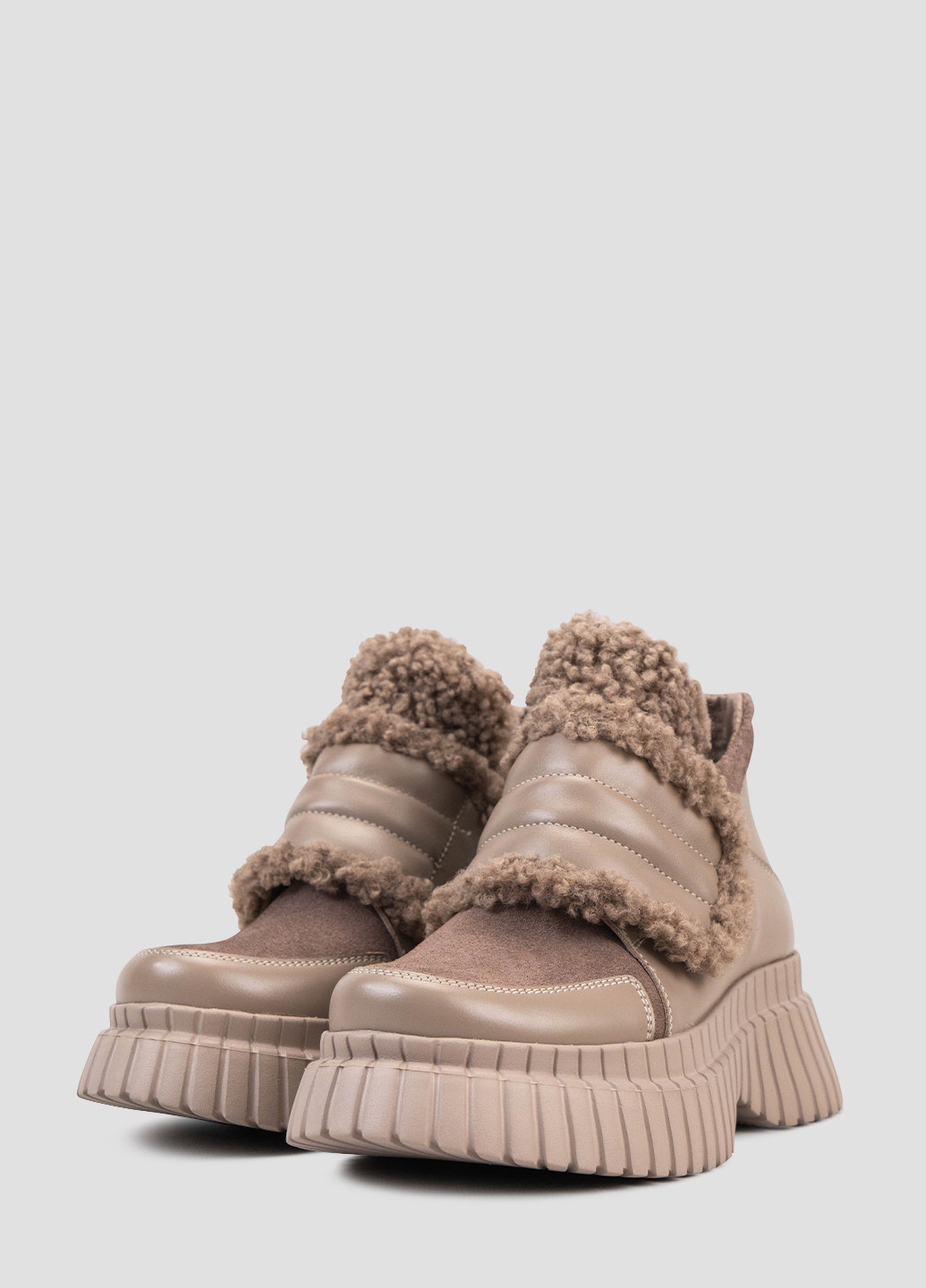 Зимние ботинки Alromaro с мехом из натуральной замши