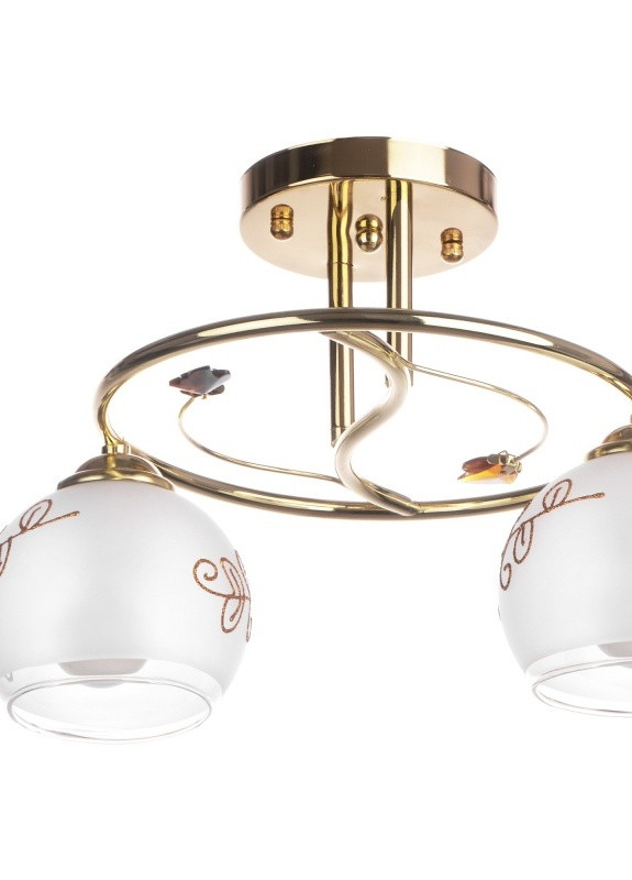 Люстра для коридора стельова LK-491S/2 E27 G Brille (253886495)