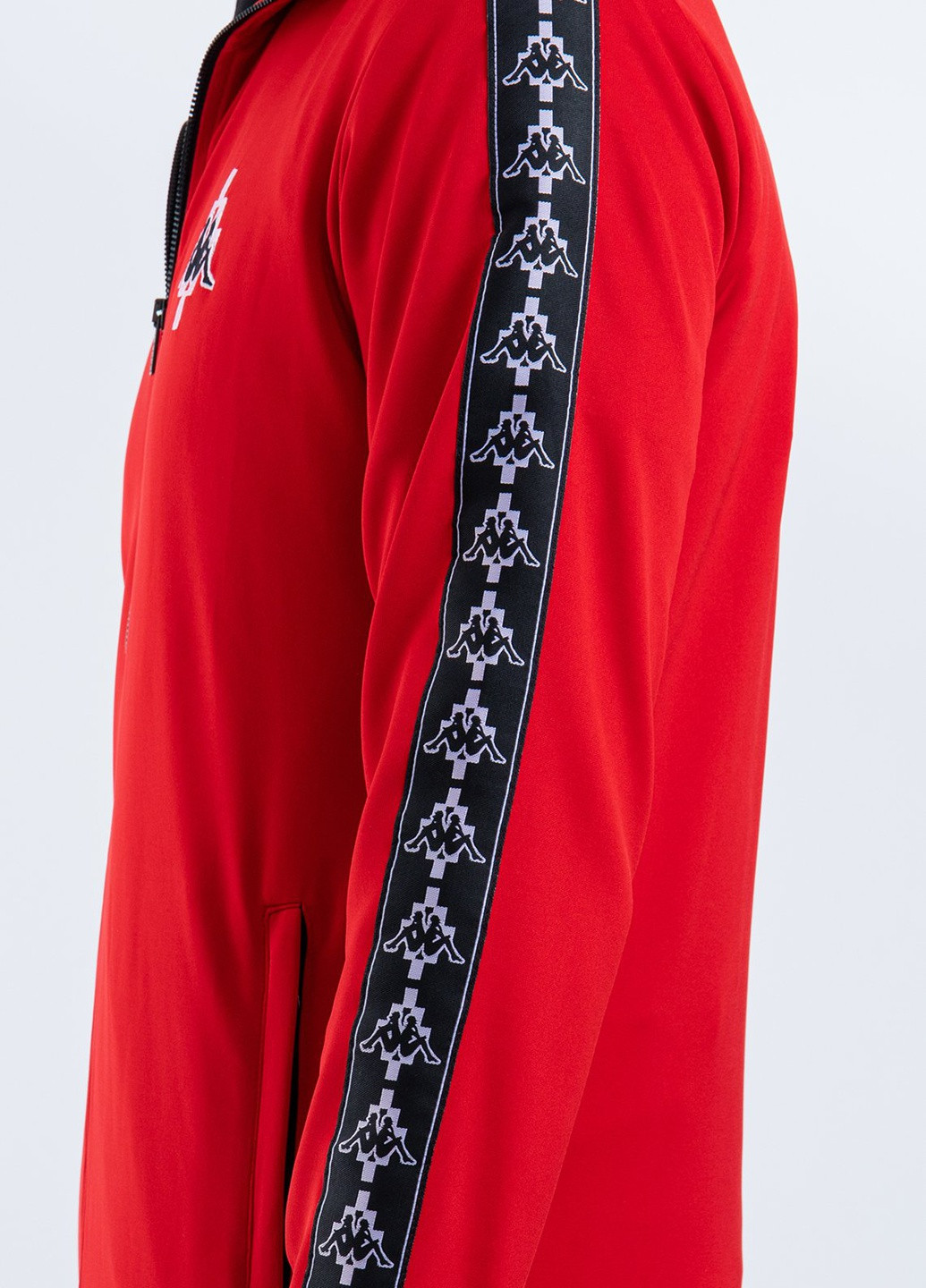 Красная спортивная кофта из хлопка Marcelo Burlon (228131927)