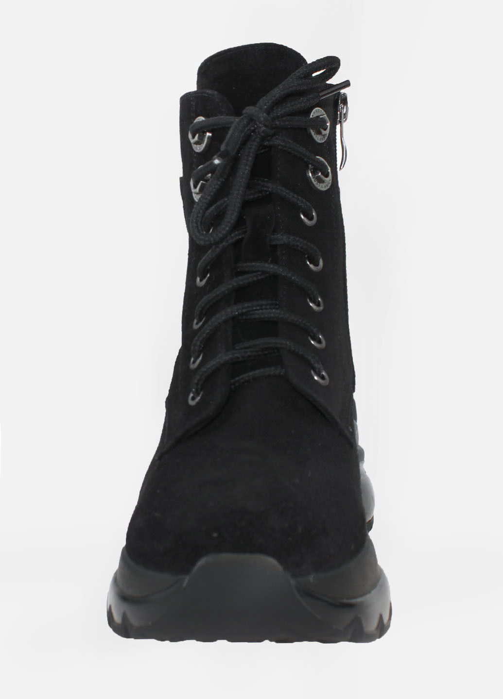 Зимние ботинки rs1150-11 черный Sothby's из натуральной замши