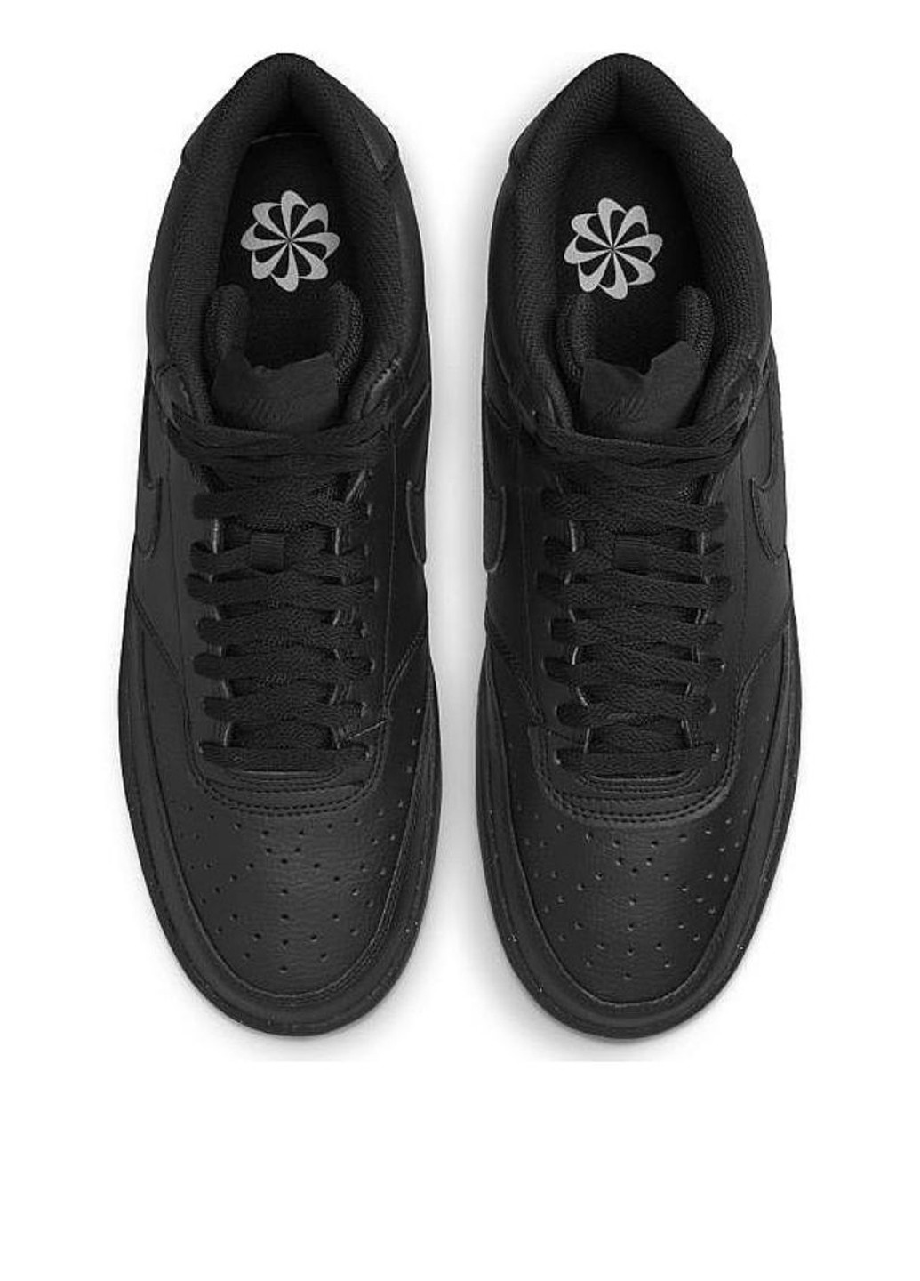 Черные демисезонные кроссовки dn3577-003_2024 Nike Court Vision Mid Next Nature