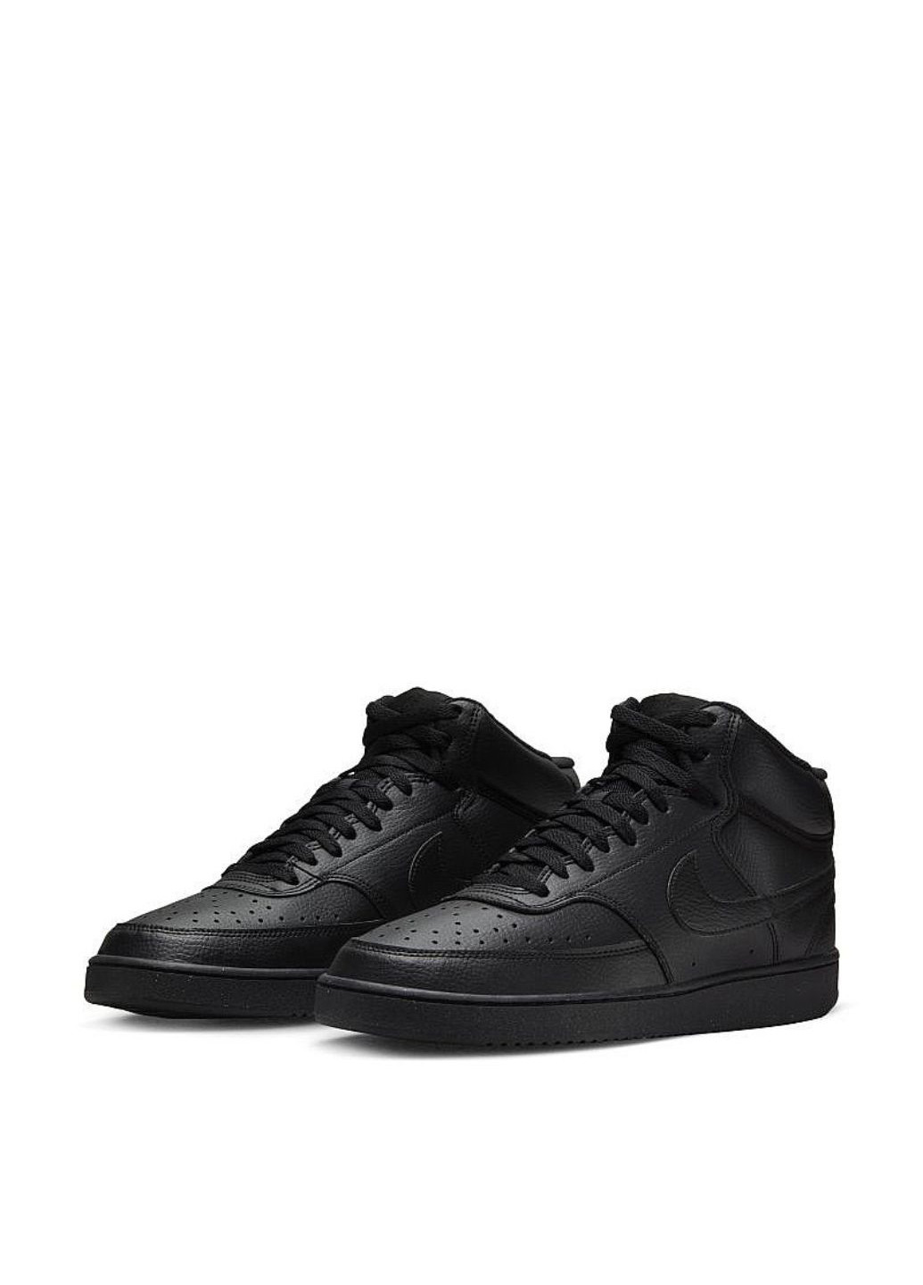 Черные демисезонные кроссовки dn3577-003_2024 Nike Court Vision Mid Next Nature