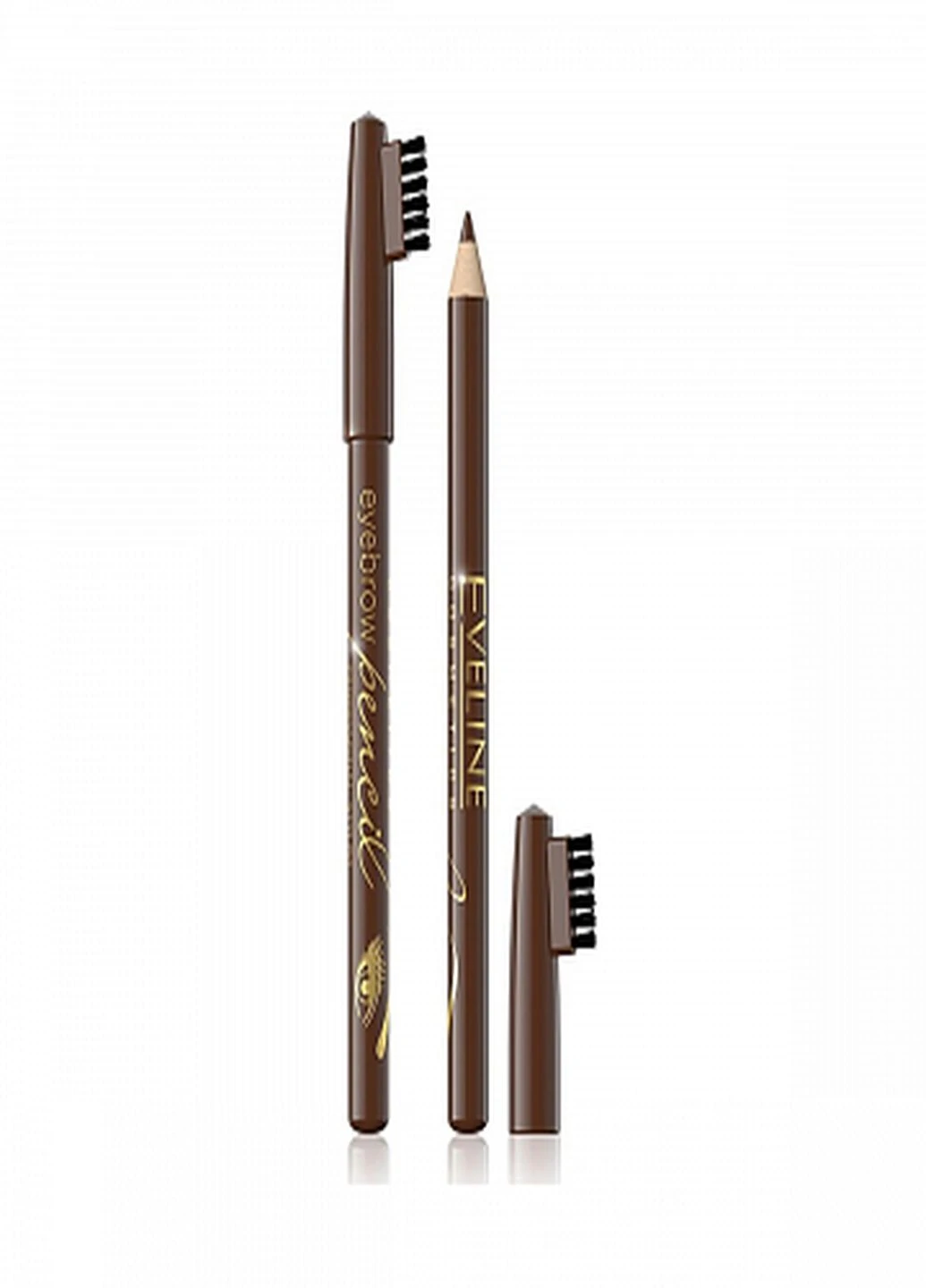 ОЛІВЕЦЬ ДЛЯ БРІВ контурні MEDIUM BROWN Eveline (227442892)
