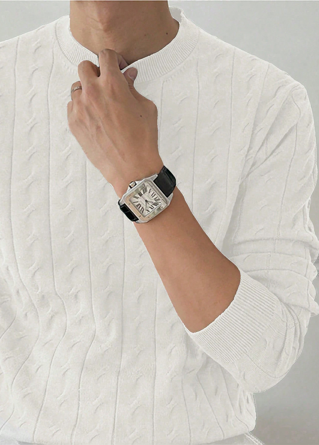 Білий демісезонний джемпер джемпер SHEIN