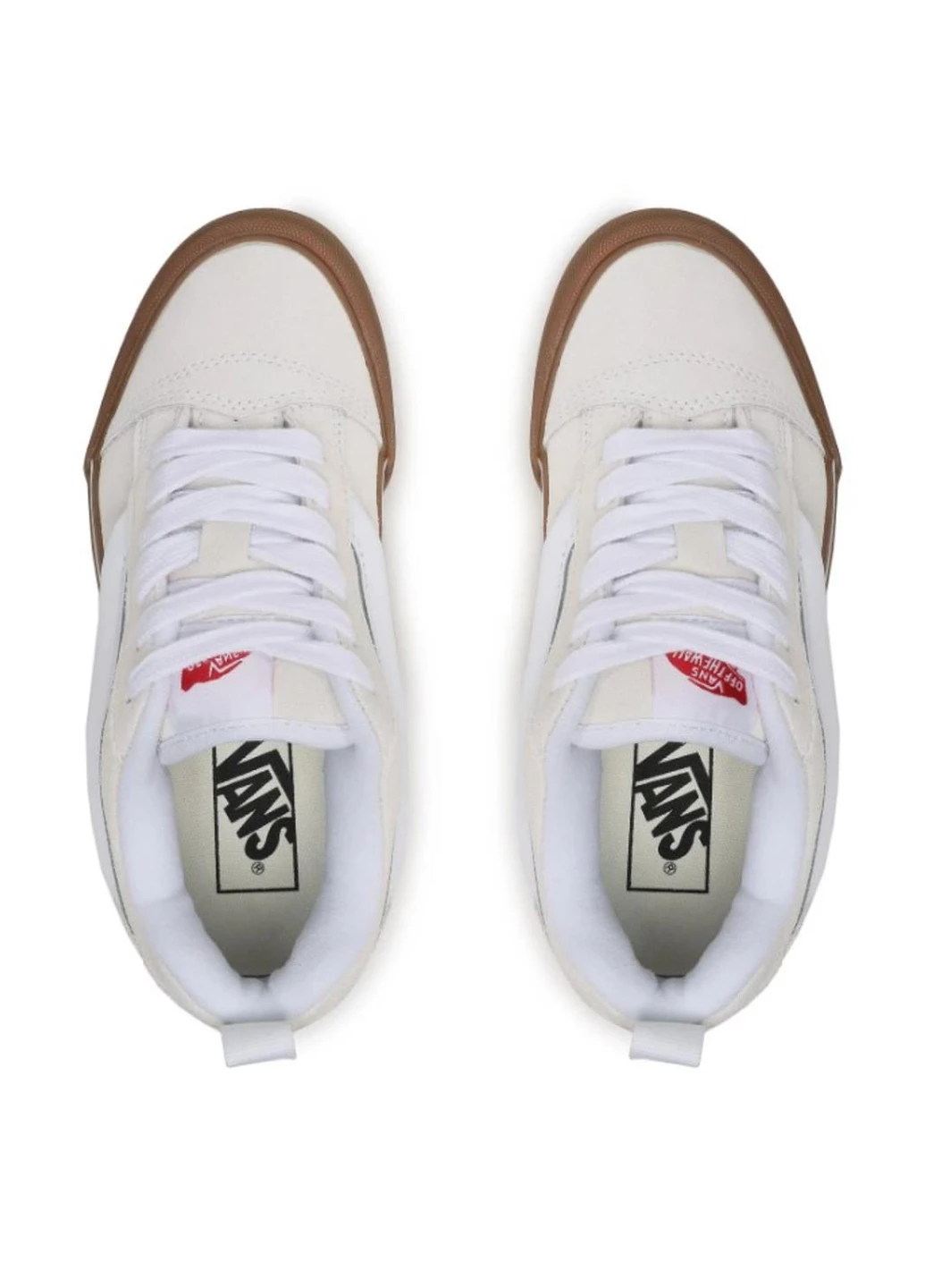 Молочні кеди vn0009qcnwh1 Vans Knu Skool White