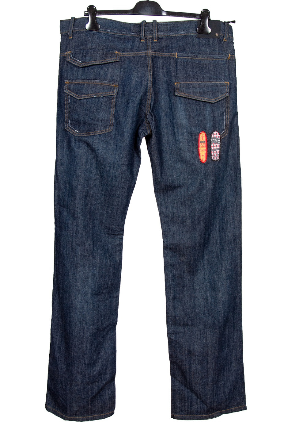 Синие демисезонные джинсы C'N'C