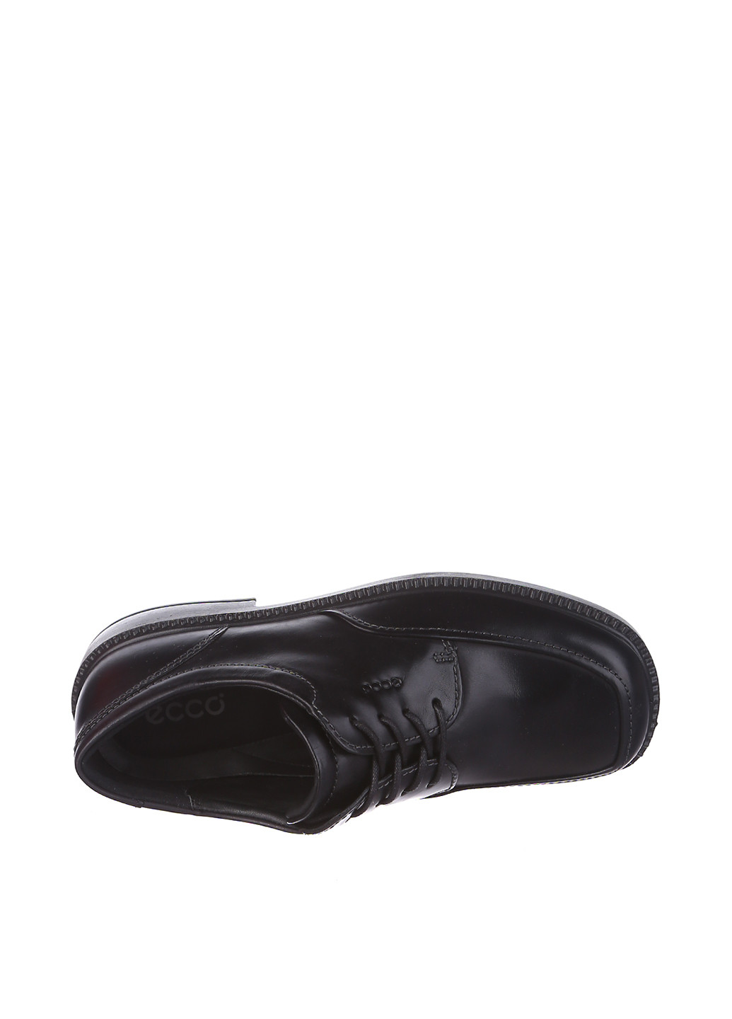 Туфлі Ecco однотонні чорні кежуали
