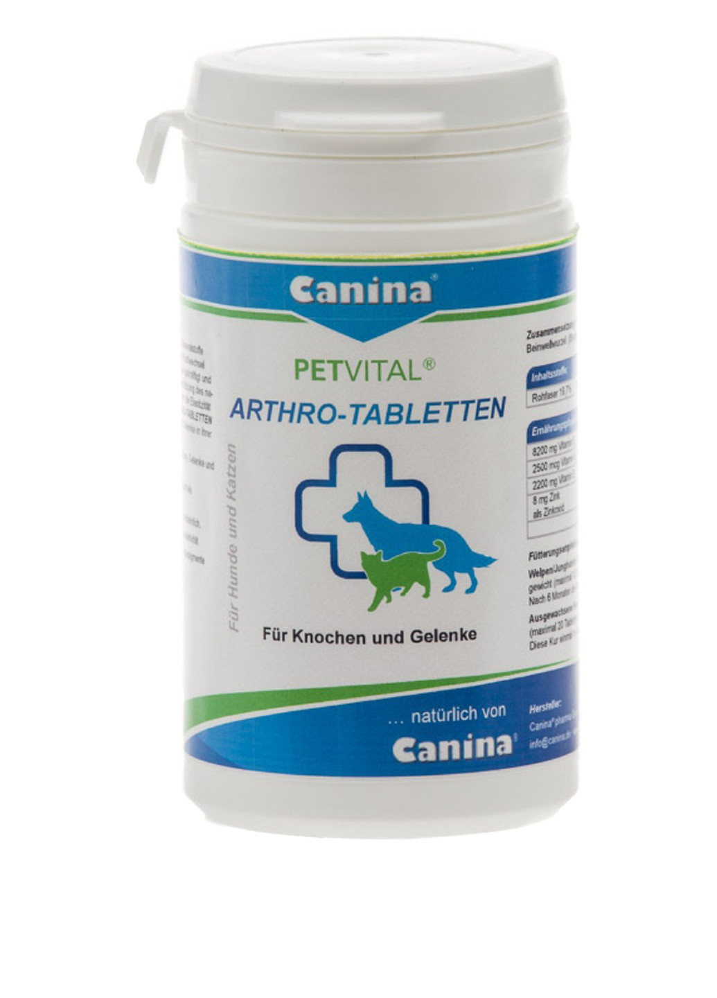 Добавка для суглобів PETVITAL Arthro-Tabletten, 60шт. Canina (10383392)
