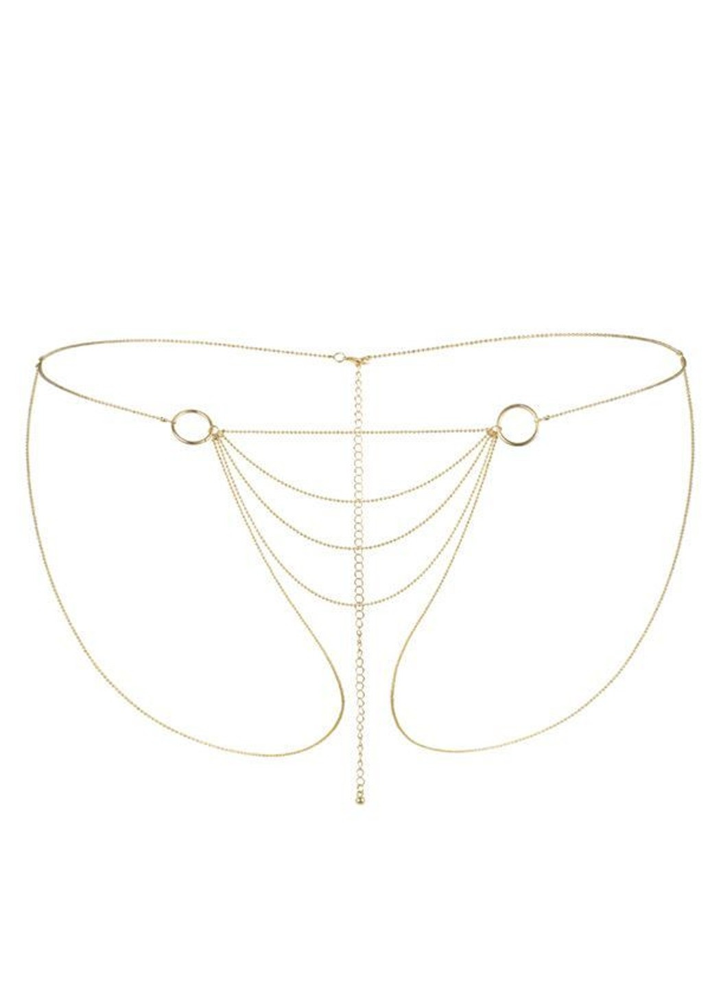 Цепочка-трусики Magnifique Bikini Chain – Gold, украшение для тела Bijoux Indiscrets (255247673)