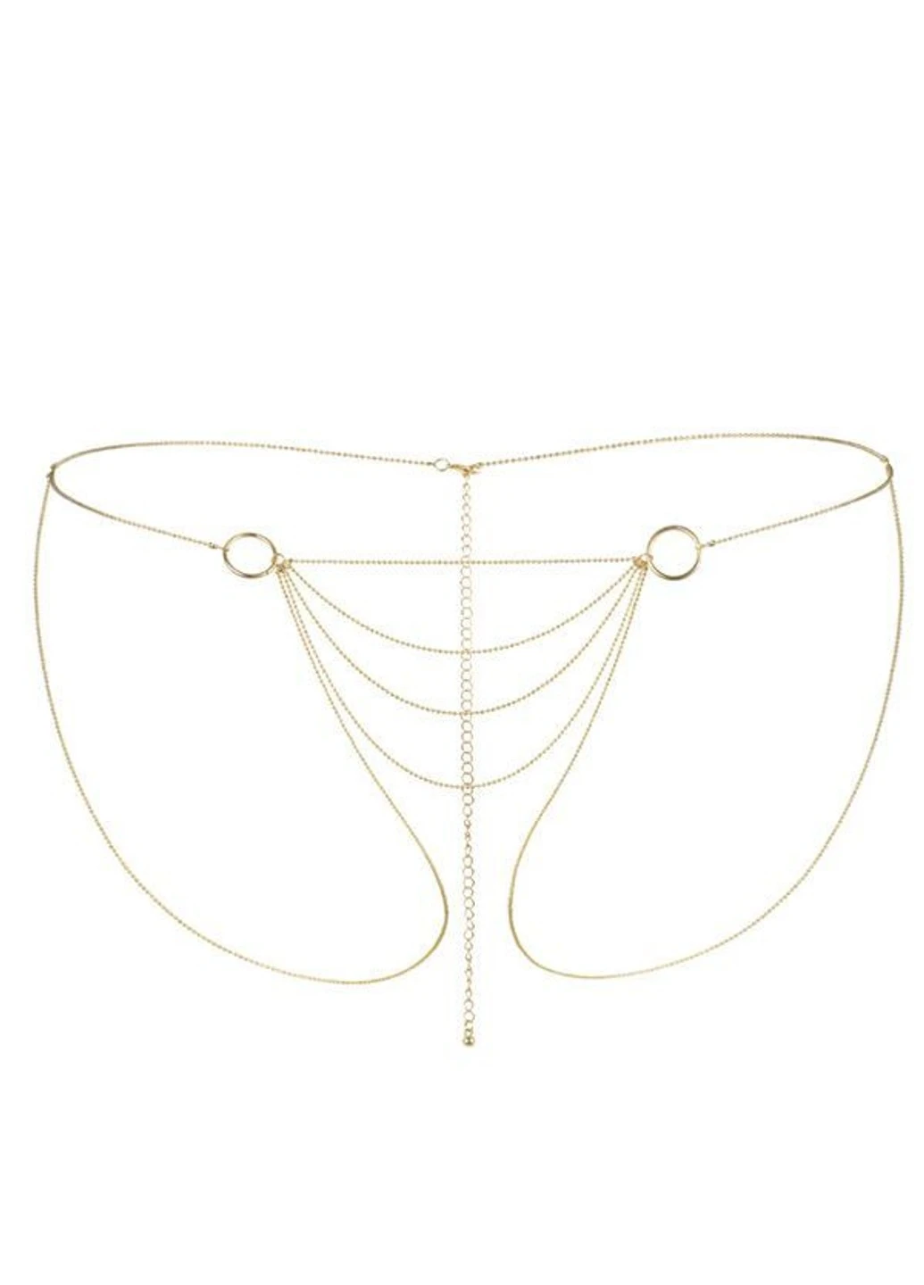 Цепочка-трусики Magnifique Bikini Chain – Gold, украшение для тела Bijoux Indiscrets (255247673)