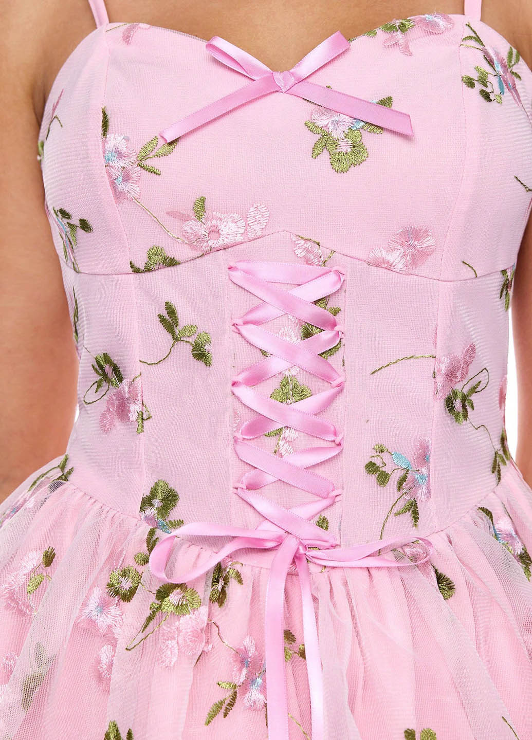 Розовое коктейльное, вечернее платье SHEIN с цветочным принтом