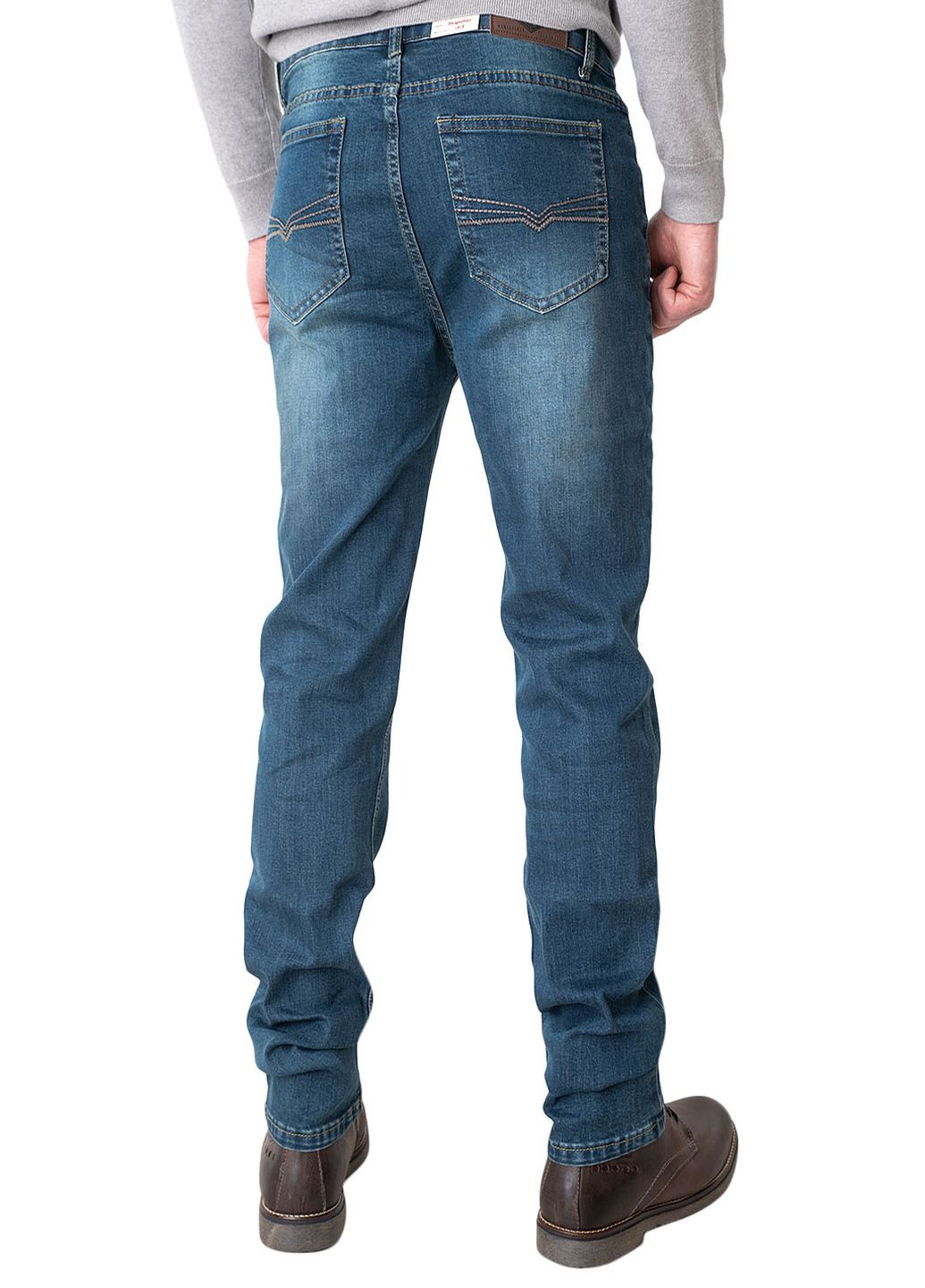 Синие зимние джинсы E-Bound